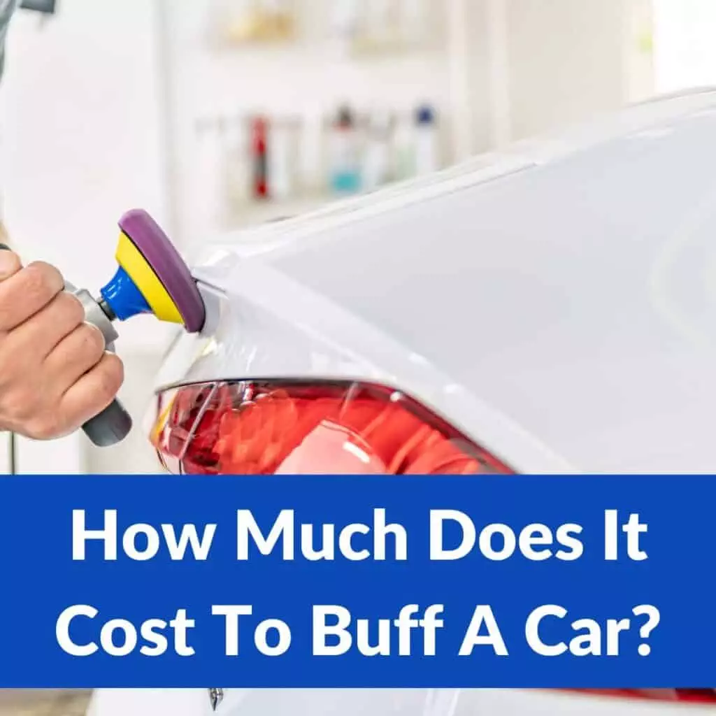 How much does buffing a car cost