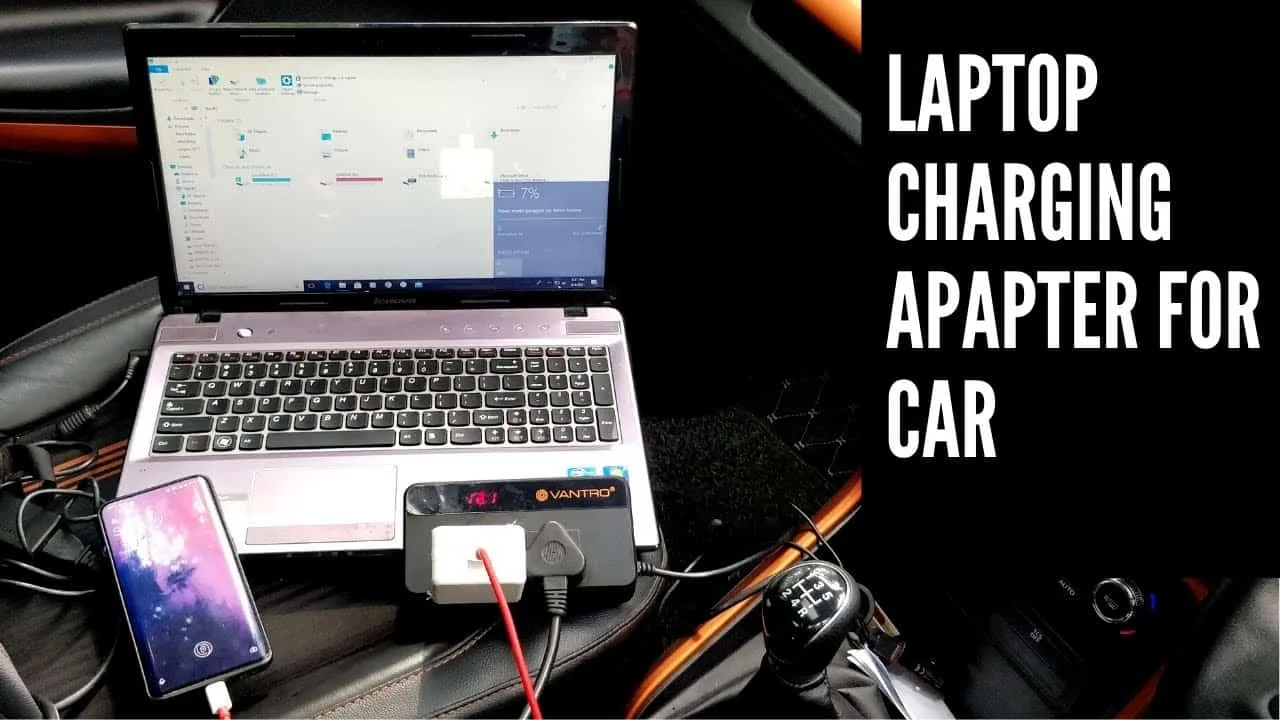 how to charge my laptop in the car
